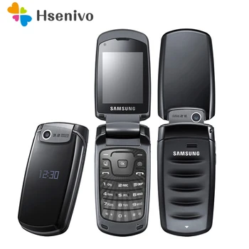 Samsung S5510 S5511 Deblocat 2.2 Inci GSM WCDMA 3MP Bluetooth, Radio FM, Mp3 Flip Telefon Mobil cu ebraică limba și tastatură