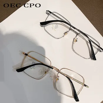 OEC CPO Moda Ochelari Pătrați Femei Obiectiv Clar Transparent Ochelari Vintage Optice miopie Ochelari Cadru Feminin O864