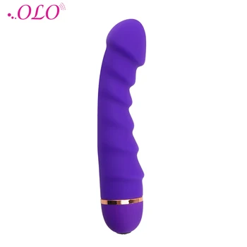 OLO 20 de Viteze de Jucarii Sexuale pentru Femeile de sex Feminin Masturbator Adult Produse Dildo Vibrator AV Stick G Spot Stimulator Clitoris