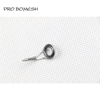 Pro Bomesh 8pcs/Kit 6#-30# Singur Picior Filare SIC Inel din Oțel Inoxidabil Ghid DIY Bass Rod Personalizate Rod Building Accesoriu