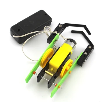 DIY Copii Experiment de Jucărie de la Distanță cu Fir Telecontrol Robot de Reptile Model Electric de tare Invenția Copii Științifice