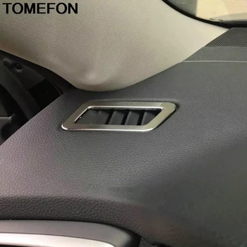 TOMEFON Pentru Nissan Qashqai J11 2016 2017 2018 2019 Fața Superioară Aer condiționat Rama Aerisire Capac Ornamental de Interior Accesorii ABS