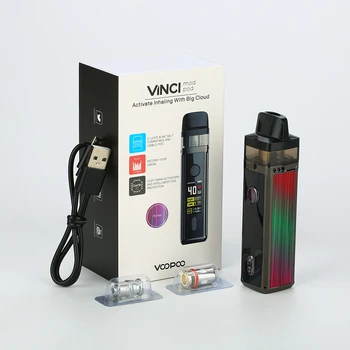 Original VOOPOO VINCI Mod Pod Vape Kit w/ 1500mAh Baterie si 5.5 ml Pod si Noi GENE.AI chip & VW Pod Sistem vs Drag Nano/ Shogun