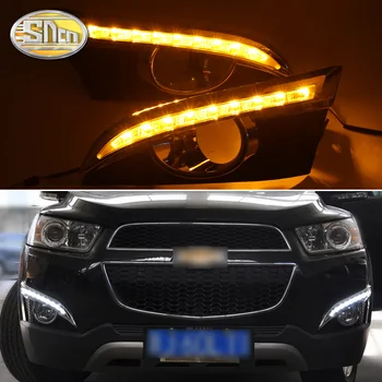 Pentru Chevrolet Captiva 2011 2012 2013 Lumină de Semnalizare Releu Auto-styling LED DRL Lumini de Zi cu lampa de ceață gaura