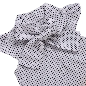 Primavara Baby Girl Long Sleeve Polka Dot Print Arc Tricou Mini Curea Fuste Bentita Tinutele Casual Seturi WEIXINBUY