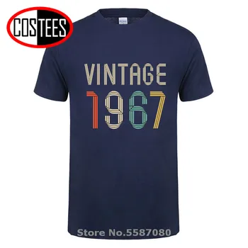 2020 new sosire Retro 1967 Clasic de 53 de ani tricouri barbati 53th cadou tricouri cadou de ziua tatălui vintage Tee Shirt