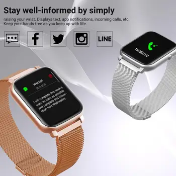 F1 IP68 ceas inteligent 2020 Sport smartwatch bărbați Femei Fitness femei ceas impermeabil multi-sport ceasuri inteligente