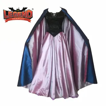 Mermaid Princess Vanessa Cosplay Costum Personalizat Adult Prințesă Sirenă manta rochie de cosplay costum