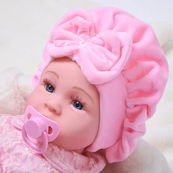 45 CM Fată Copil Drăguț Jucării Renăscut Bebe Păpuși Jucărie de Pluș Pânză Corpul Nou-născutului Bebe Papusa de Silicon Moale Papusa Nicio Funcție Fete Jucărie Cadouri