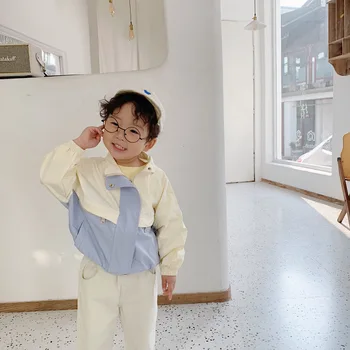 Copii Copilul Jachete Casual Coreean Liber Băieți Îmbrăcăminte De Modă De Cusut Haine De Copii-Fete 2020 Primăvară Copii Haina De 2-6 Ani