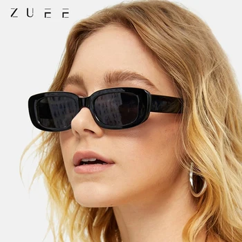 ZUEE Femei de Moda Retro ochelari de Soare de Brand Designer de ochelari de Soare Retro Dreptunghiulară de sex Feminin de ochelari de Soare UV400 Lentile Ochelari ochelari de Soare