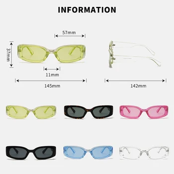 ZUEE Femei de Moda Retro ochelari de Soare de Brand Designer de ochelari de Soare Retro Dreptunghiulară de sex Feminin de ochelari de Soare UV400 Lentile Ochelari ochelari de Soare
