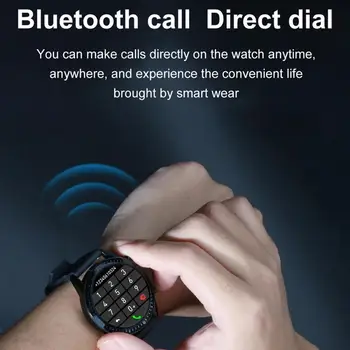 Ceas inteligent Om Bluetooth 4.0 Smartwatch Android Tensiunii Arteriale Monitor de Ritm Cardiac Pentru IOS 8.4, Versiune Android Versiunea 4.4 de mai Sus
