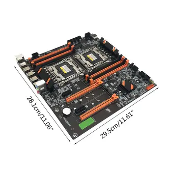 X99 Dual Server de Calculator Placa de baza despre lga2011-3 CPU Memorie DDR4 Joc Placa de baza U1JA