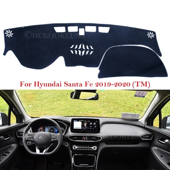 Tabloul de bord Capacul de Protecție Pad pentru Hyundai Santa Fe 2019 2020 TM Accesorii Auto de Bord Parasolar Anti-UV Covor Dashmat