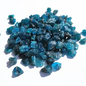De înaltă calitate Naturale apatit albastru de cristal chips-uri Piatră pietriș piatra pentru Decoratiuni de Gradina