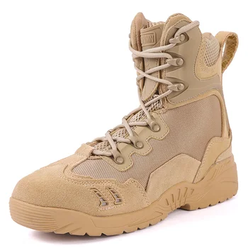 Mens Ghete Sport în aer liber, Vânătoare, Drumeții Pantofi pentru Bărbați de Munte Adidași Militare Tactice de Boot Non-Alunecare Chaussure Chasse