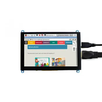 Raspberry Pi 5 inch HDMI LCD 800x480 Ecran Tactil Capacitiv LCD Display Sprijină Raspberry Pi BB Negru Banana Pi/mai Multe Sisteme