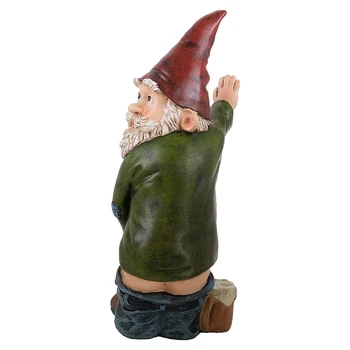 Rășină Obraznic Grădină Statuie de Crăciun Dress Up DIY Decoratiuni de Gradina Rășină Gnome Decor Cadou de Crăciun