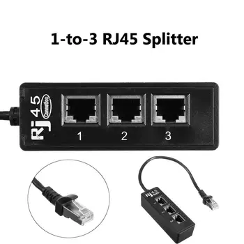 ANPWOO RJ45 Mascul la 3 RJ45 Feminin Port de Rețea Extender Cablu Splitter LAN Ethernet