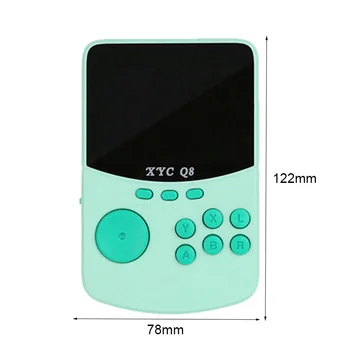 Handheld Joc de Jucător Retro Joc Consola Player 500 din 1 Jocuri Video, Consolă de 8 Biți 3.0 Inch Cutie Consola TV Cadou Copii