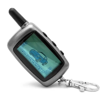 10BUC twage A6 LCD Telecomanda Breloc Pentru Securitatea Vehiculului Două Mod de Alarma Auto StarLine A6 Breloc