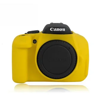 TENENELE Pentru Canon EOS 600D 650D, Saci de aparat de Fotografiat Silicon Moale Cazuri de Cauciuc de Culoare Caz Acoperire Pentru Canon 700D Proteja Corpul Accesorii