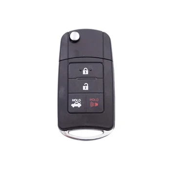 Cocolockey Flip Key Remote Shell se Potrivesc pentru Toyota Corolla, Camry Judit 12-17year 4button Pliere Masina Modificata de acces fără cheie Capul Cheii