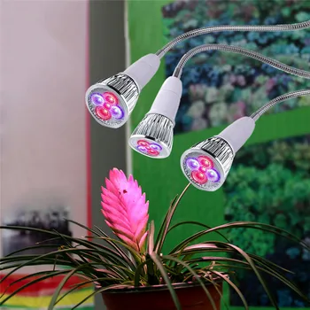 E27 LED Clip-on, lampa de Birou Masa de Lucru cu Lampă Titularului Gât Flexibil dublu cap de Masă Led lumina plante cresc lumini cu NOI/UE Plug