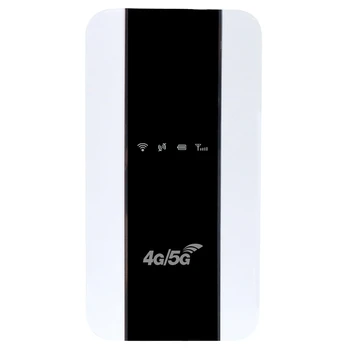 5G Router Portabil MiFi 4G/5G Wifi Router de 150Mbps Router WiFi Auto Mobile Hotspot WiFi cu Slot pentru Card Sim