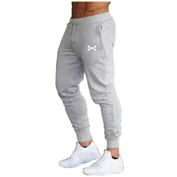 Bumbac pur de buzunar pentru bărbați pantaloni streetwear casual pantaloni de jogging de moda pentru bărbați de fitness, pantaloni brand pantaloni sport 2020