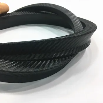 119cm Fibra de Carbon de Culoare Portbagaj Spoiler Spate Aripa Buze Trim Autocolant Kit de Înaltă Calitate, Flexibil și Durabil Material PU