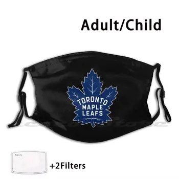 Maple Leafs , Toronto Masca Cârpă Lavabil Filtru DIY Pm2.5 Copii Adulti Toronto Echipa Sua Ne Canada Sport Hochei Pe Gheață Liga