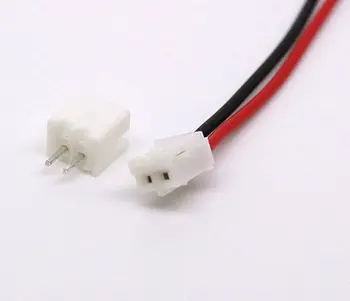 Fierbinte de Vânzare 50 de SETURI de Mini Micro JST 2.0 PH 2-Pin Conector mufa cu Fire Cabluri de 120MM