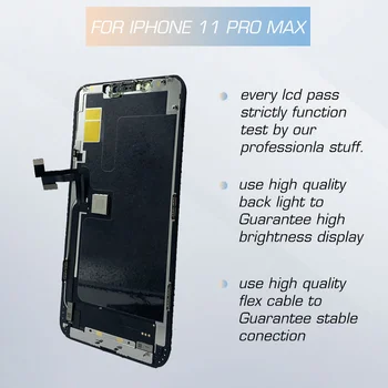AMOLED Display pentru IPhone 11 Pro MAX LCD 3D Touch Screen Digitizer LCD pentru IPhone 11 Pro OLED Înlocuire Piese de Asamblare