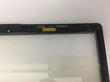 15.6 inch fata panou de Ecran Tactil Senzor exterior de Sticla Digitizer cu cadru de piese de schimb Pentru Asus VivoBook S550 S550C S550CA