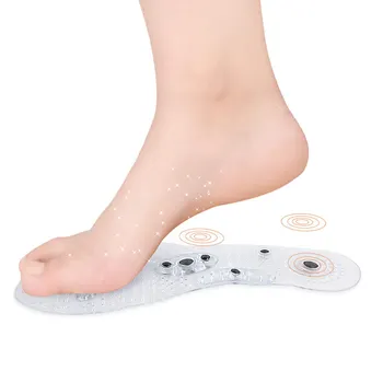 Tălpi magnetice Respirabil Silicon Slăbire Branț Masaj Picior de Pierdere în Greutate de Îngrijire a Sănătății Anti-oboseala 8 Magneți Pantofi Mat Tampoane