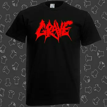 MORMÂNTUL Logo-ul Death Metal, Trupa Legenda Barbati Negru T-Shirt Amuzant Îmbrăcăminte Casual cu Maneci Scurte T shirt