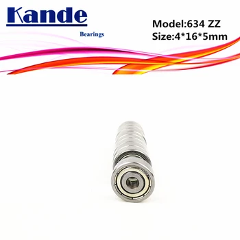 Kande Rulment 634ZZ ABEC-1 634 ZZ / ABEC-3 634ZZ /ABEC-5 634ZZ Miniatură Rulment Profunde Groove 4x16x5mm 634-2Z 634