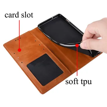 De lux Piele Magnet Flip Portofel Caz pentru Xiaomi Redmi Note 10 8 8t 7 6 Pro 7a 8a Du-te K20 k30 Mi 9t Pro Card Coperta de Carte cc9e A3