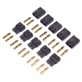 5pair / 10pair Plug Lipo / NiMh pentru TRX Traxxas Brushless ESC Baterie RC Conector