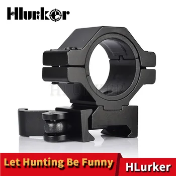 Hlurker QD 25,4 mm 30 mm domeniul de Aplicare Inel de Montare Pușcă Domenii Lanterna se Monteaza Pentru AR15 M4 M6 Airsoft Riflescope Accesorii