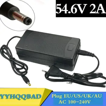 54.6 V 2A încărcător pentru 48V 2A încărcător de Baterie DC Mufa/conector pentru 48V 13S Litiu baterie Ebike