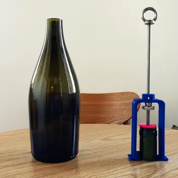 Sticla de strangulare de tăiere, de tăiere de sticlă de vin, DIY sticla de vin vaza,