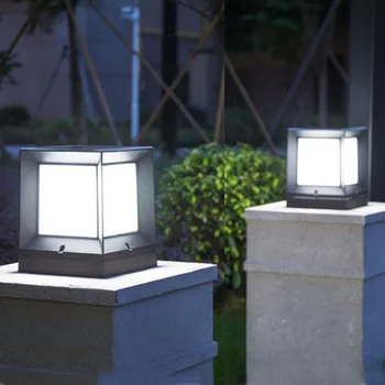 BEIAIDI în aer liber, Grădină Pilon Lampa Park Square Rezidențiale Iluminat Peisaj Coloana Lampa Impermeabil Strada Stigmat Stâlpului de Lumină