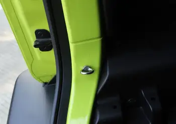 Gaură rotundă Șurub Capac Decorativ pentru Suzuki Jimny 2019 2020 2021 JB43 JB64 JB74 Auto Interioare Accesorii din Oțel Inoxidabil de Argint