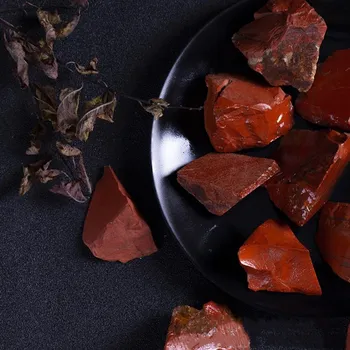 Jasp roșu crud cristal piatra naturala cuart de vindecare de pietre pretioase minerales cristal dur modern decor acasă