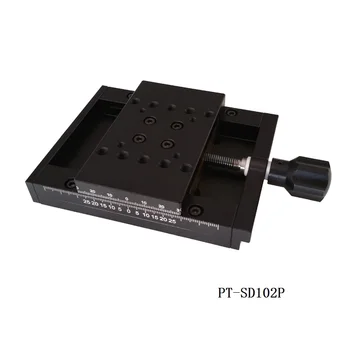PT-SD102P/102PS Axa X Manual Liniare Etapa 50mm traducere etapă Manual, Platformă, Optice Alunecare de Masă