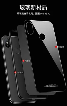 Pentru Xiaomi Redmi Nota 7 6 5 Pro Caz Greu Temperat Pahar Cu Suport Inel Magnet Proteja Capacul din Spate Caz pentru xiaomi redmi nota 7