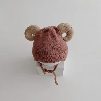 MILANCEL 2020 iarna pentru copii pălărie oi stil băieți pălărie tricot stil de animale fete pălărie 2 culori accesorii pentru copii